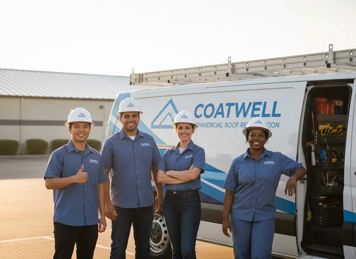 Commercial roof coating company in Mission, TX